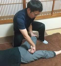 O脚矯正の逆の動き