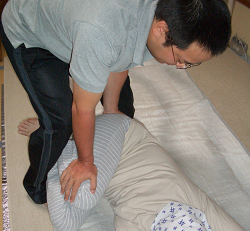 頭痛に対しての体の歪みにたいする整体